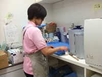 滅菌担当スタッフが在籍